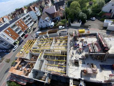 Chantier vue aérienne