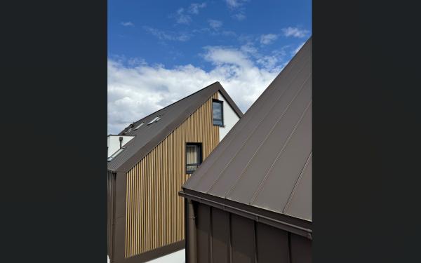 Toitures en bardage aluminium